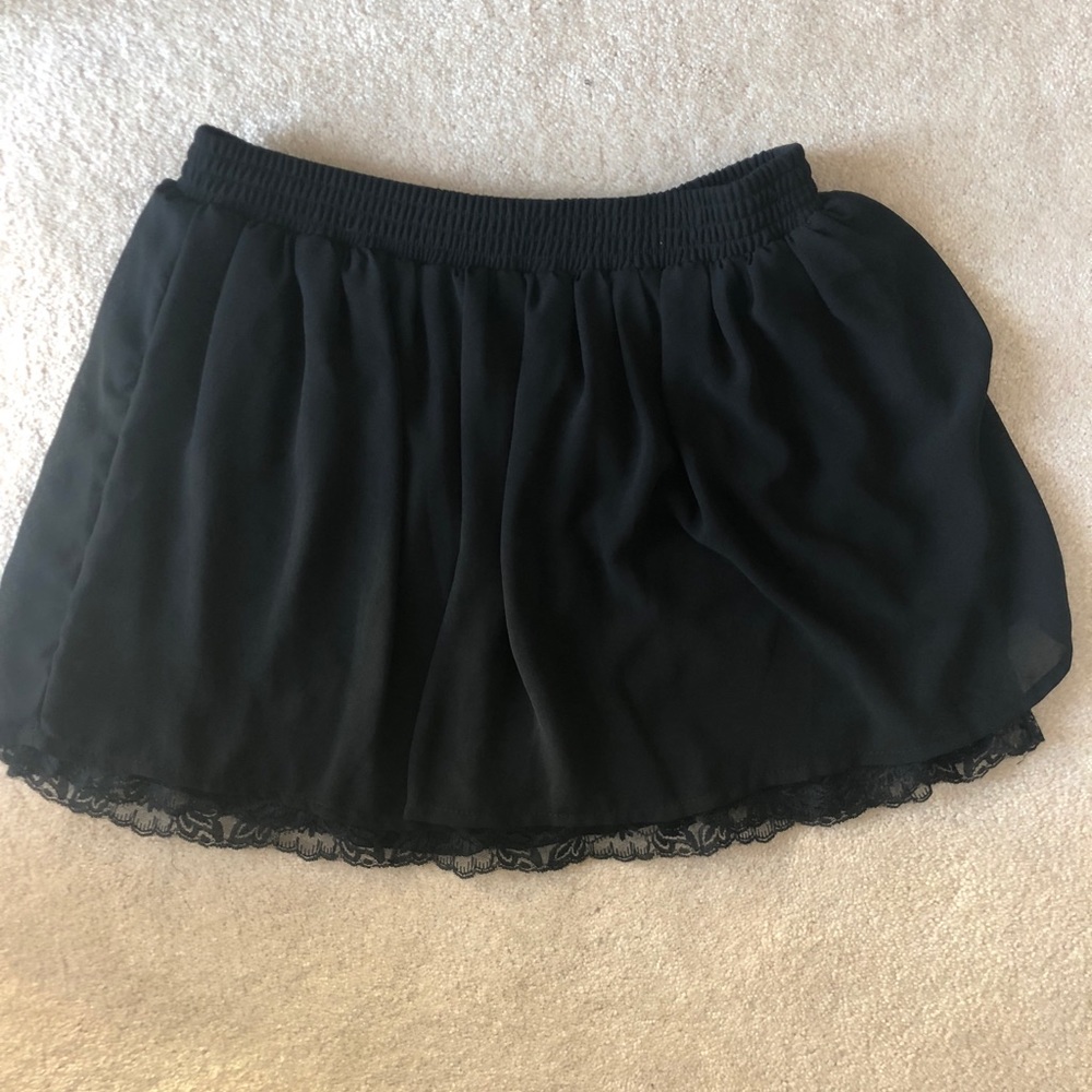 Forever 21 Lace Skater Skirt